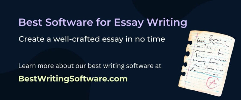 best essay writing software